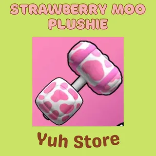 Strawberry Moo Plushie Set FTF
