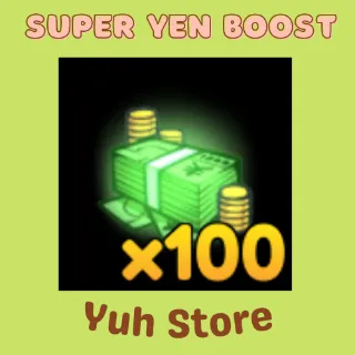 100X Super Yen Boost