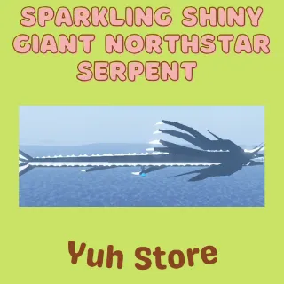 Sparkling Shiny Giant Northstar Serpent Fisch