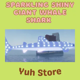 Sparkling Shiny Giant Whale Shark Fisch
