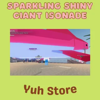 Sparkling Shiny Giant Isonade Fisch