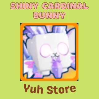 Shiny Cardinal Bunny Bgsi