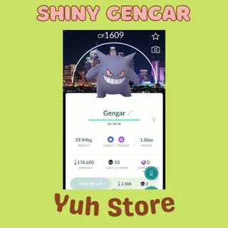 PTC 20k stardust▶️ Shiny Gengar Night Out Los Angeles Background