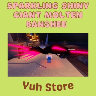 Sparkling Shiny Giant Molten Banshee Fisch