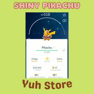 PTC 20k stardust▶️ Shiny Pikachu Wearing A Hat Capelet Halloween 2026