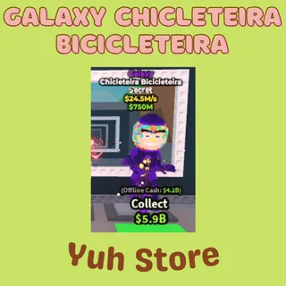 Galaxy Chicleteira Bicicleteira