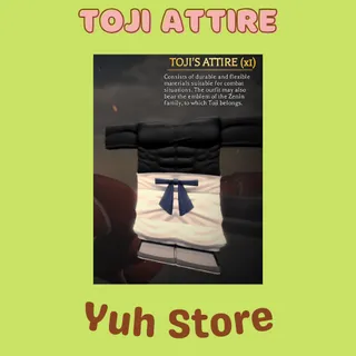 Toji Attire AOTR