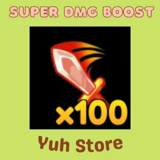 100X Super DMG Boost