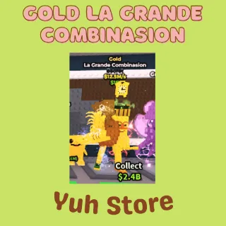 Gold La Grande Combinasion Steal A Brainrot