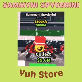 Sammyni Spyderini Steal A Brainrot