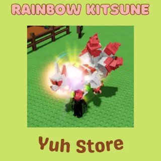 Rainbow Kitsune