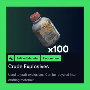 Crude Explosives x100