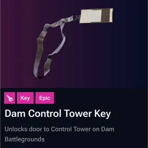 Dam Control Tower Key