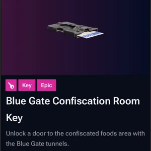 Blue Gate Key EPIC