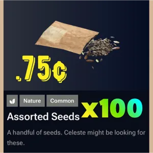 Assorted Seeds x100