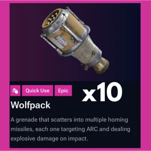 Wolfpack Grenade x10