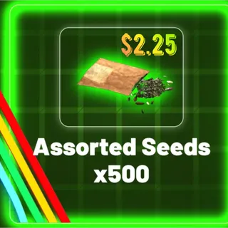 Assorted Seeds x500