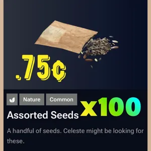 Assorted Seeds x100