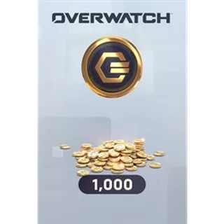 overwatch 1000 coins giftcard 