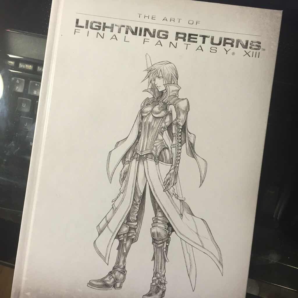 final fantasy drawing lightning