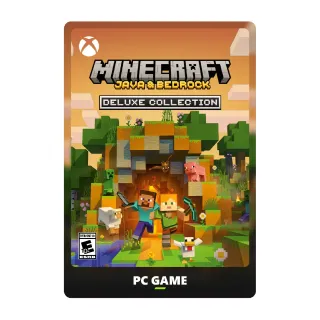 Minecraft : Java & Bedrock Edition Deluxe Collection