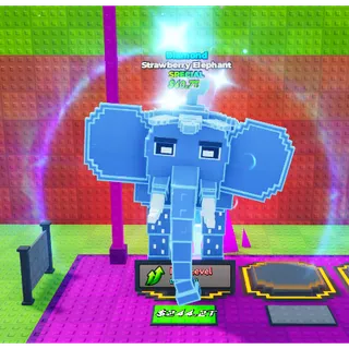 BE A LUCKY BLOCK DIAMOND ELEPHANT  x1