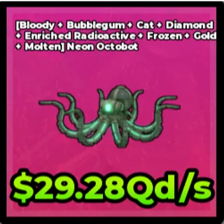 Pull A Lucky Fish - Neon Octobot 