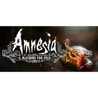 Amnesia: The Dark Descent + Amnesia: A Machine for Pigs