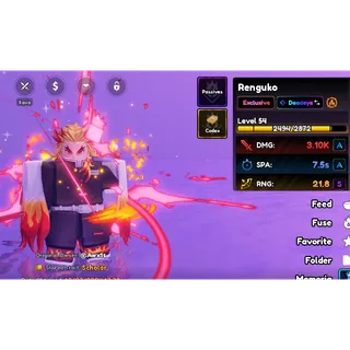 Anime Vanguards Limited Rengoku unit