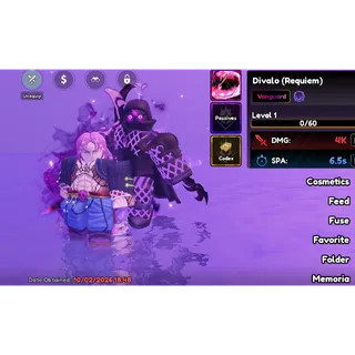Diavolo Anime vanguards