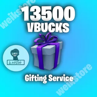 13500 Vbucks (gift)