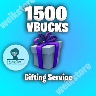 VBUCKS GIFTING FORTNITE 1500