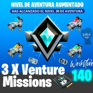 3 x 140 Venture Missions