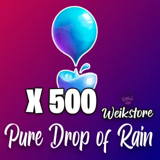 Pure Drop of Rain x 500