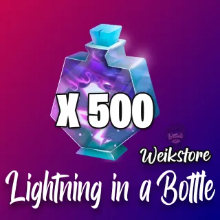 500x Lightning in a Bottle