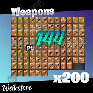 200X PL 144 Weapons