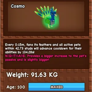 GODLY PEACOCK 🦚 90KG