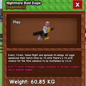 HUGE BALD EAGLE 🦅 60KG