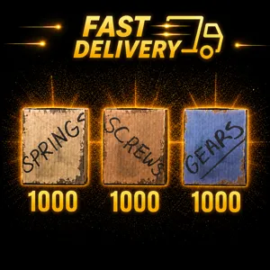 1k Springs Screws Gears