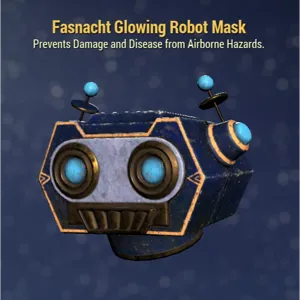 Glowing Robot Mask