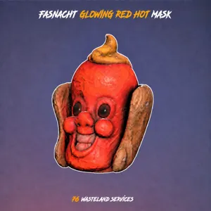 Glowing Red Hot Mask