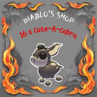 16 x Cute-A-Cabra