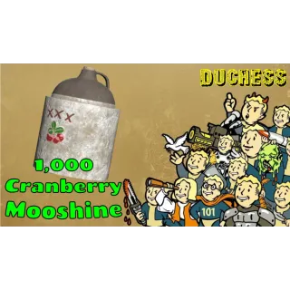1,000 Cranberry Moonshine