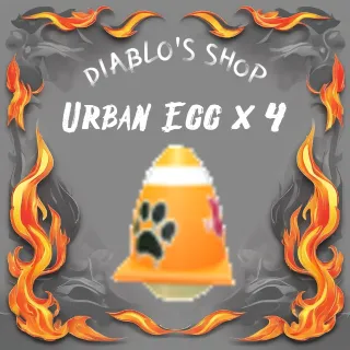 Urban Egg x 4