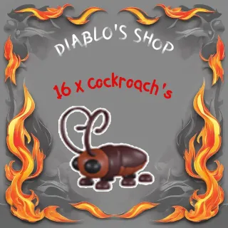 16 x Cockroach's