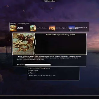 Guild Wars Eye Of The North Pre-release Bonus Code