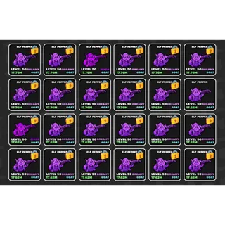 Fruits vs Brainrots 62x