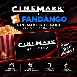 $15 Cinemark X Fandango Giftcard