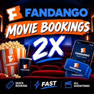 2x Fandango Movie Booking (Any Movie)