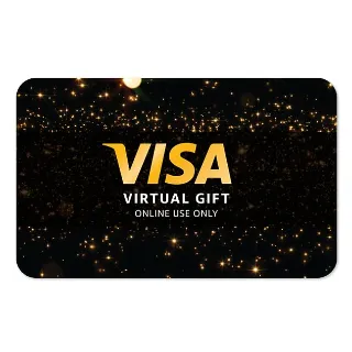 $40.00 USD Virtual VISA gift cards